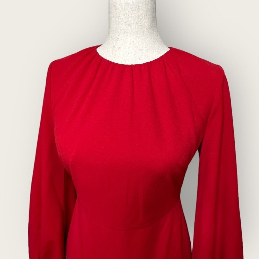 NWT | Belle Badgley Mischka | Kiera Dress | Red | Size 2 - Picture 8 of 15